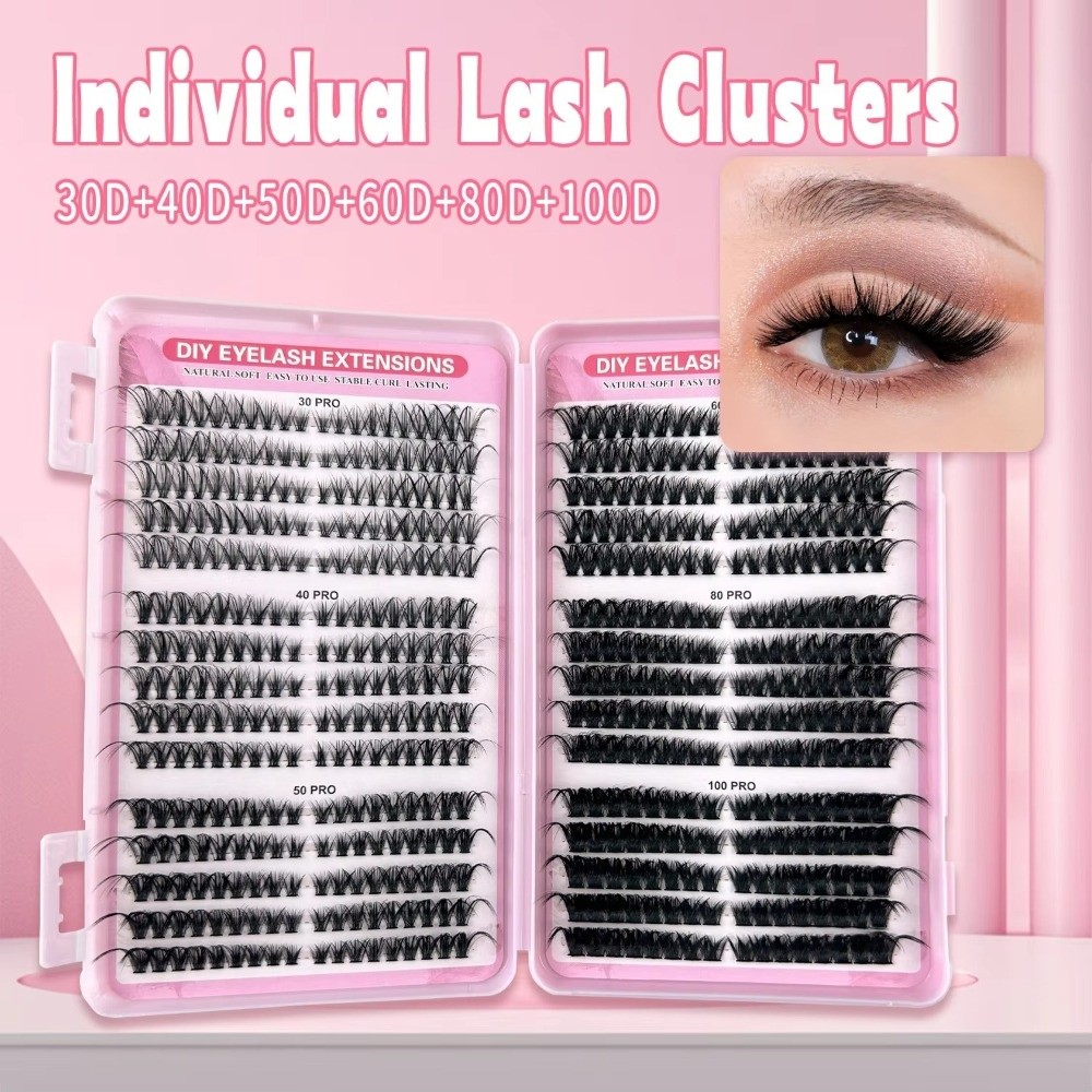 8-16mm Length False Eyelashes  - Lash Fan Volume ulasan dan harga