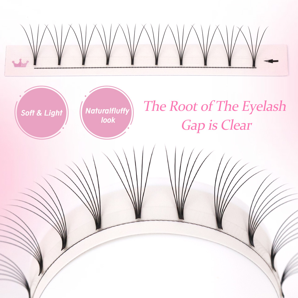 AGUUD Soft Natural Premade Vol - Lash Fan Volume ulasan dan harga