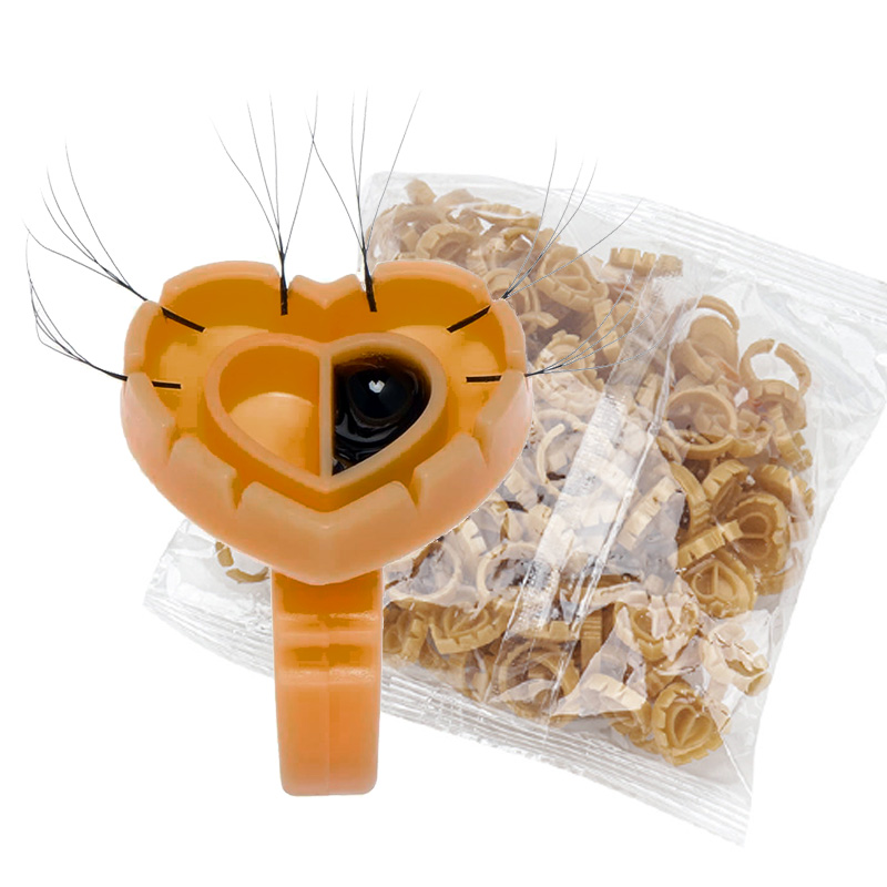 500PCS Glue Rings for Lash Ext - Eyelash Extension Maps ulasan dan harga
