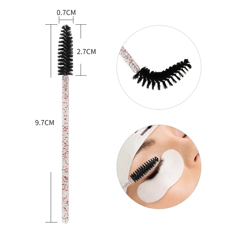 50pcs Eyelash Brushes Mascara  - Eyelash Extension Wholesale ulasan dan harga