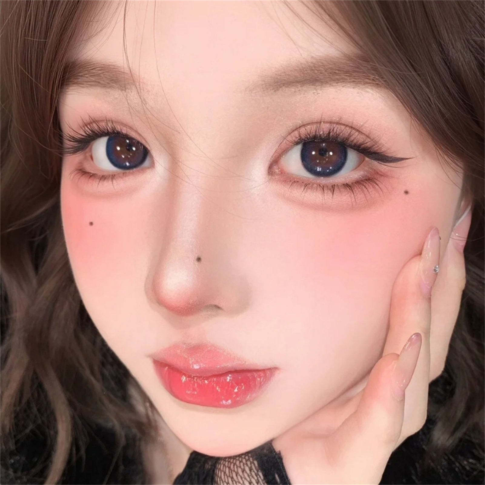 Dense Fishtail False Eyelashes - Eyelash Extension Cat Eye Wispy ulasan dan harga