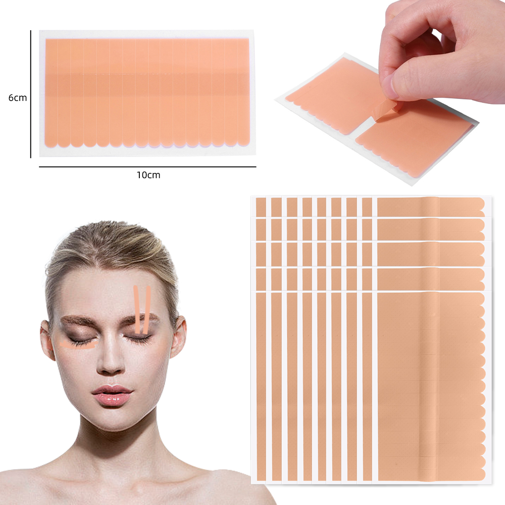 10/20pcs Eyelash Tape Non Wove - Eyelash Extension Maps ulasan dan harga