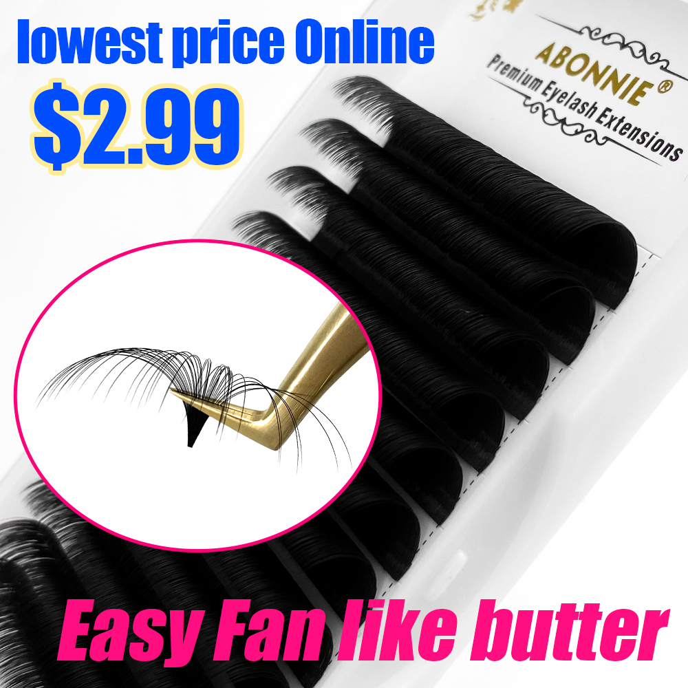 Abonnie 0.03-0.10mm Easy Fan L - Lash Fan Volume ulasan dan harga