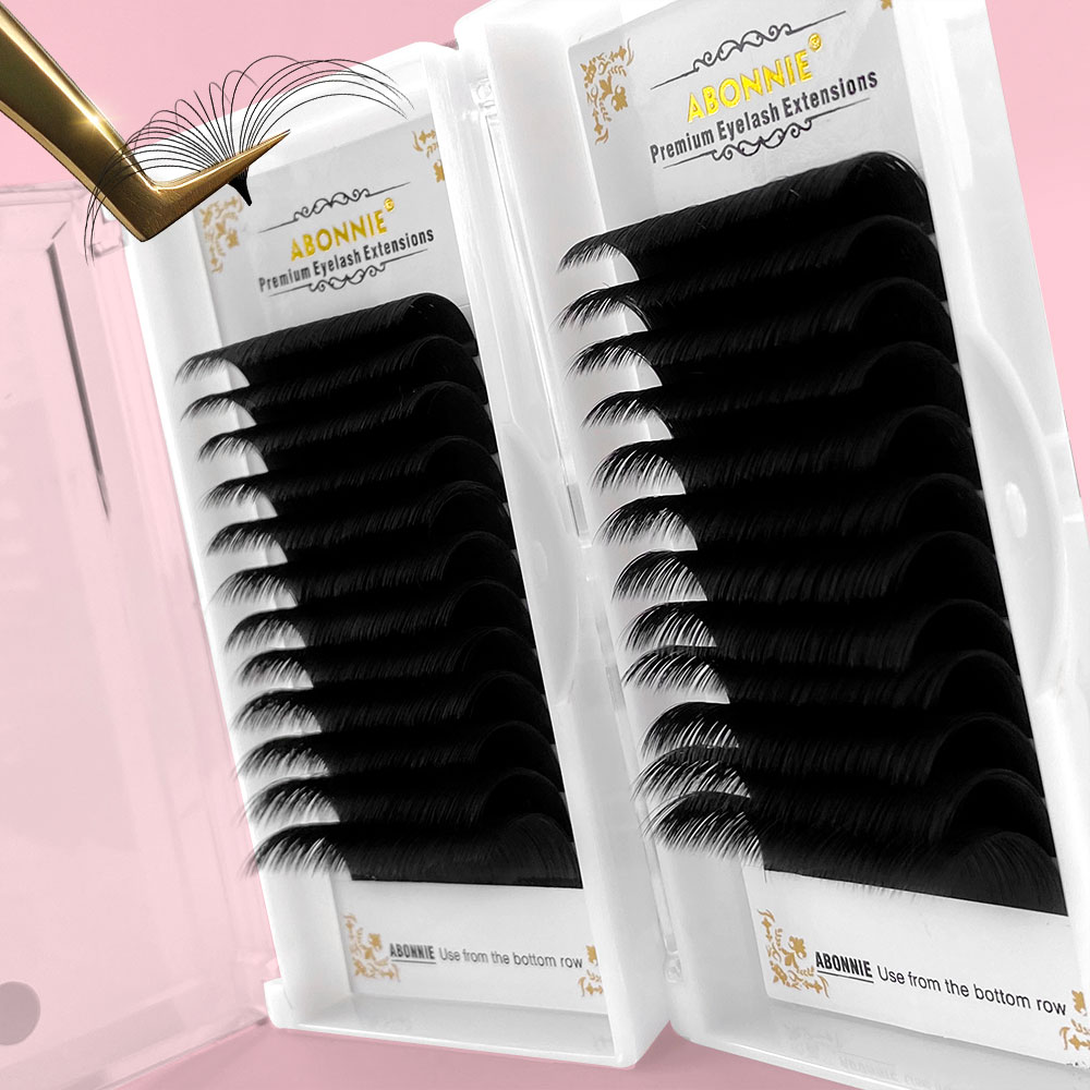 Abonnie 0.03-0.10mm Easy Fan L - Lash Fan Volume ulasan dan harga