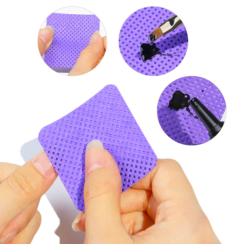 Lint Free Nail Wipes, 300 PCS  - Eyelash Extension Maps ulasan dan harga