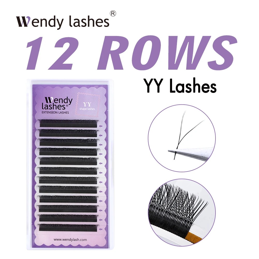 WENDY 2D YY Shape C/D Curl Eya - Eyelash Extension Yelix ulasan dan harga