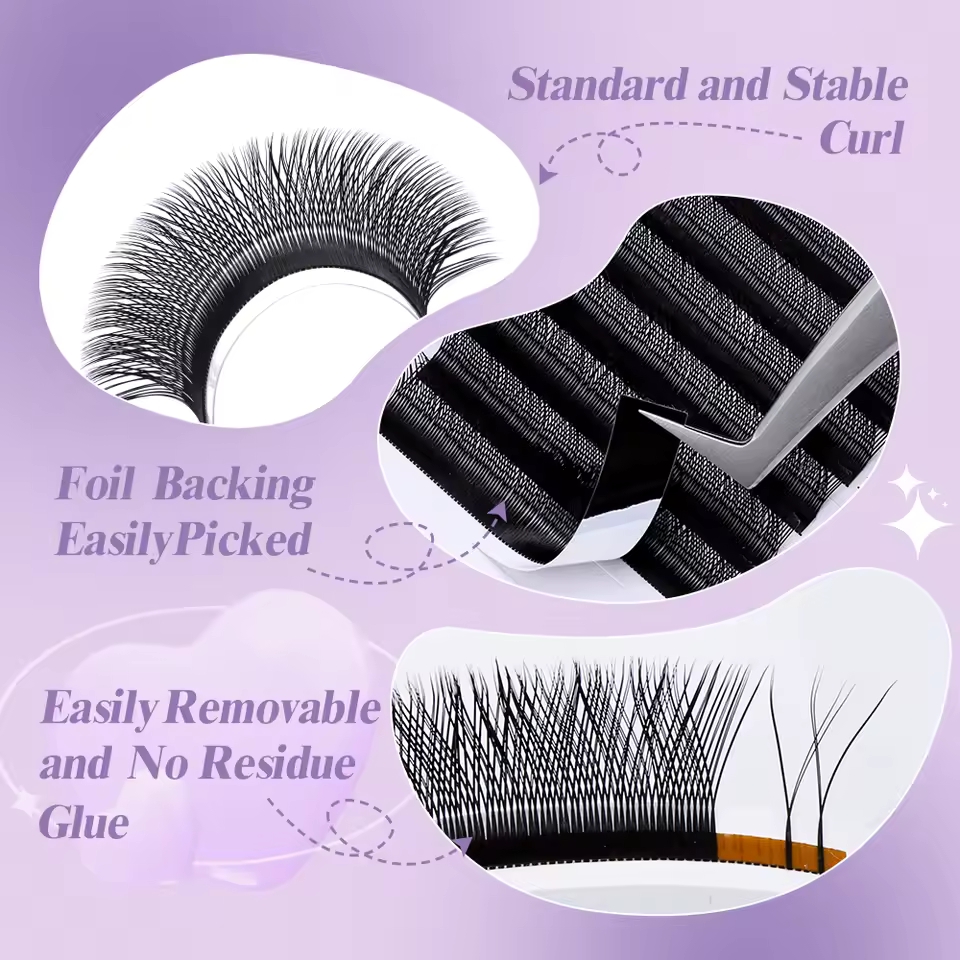 WENDY 2D YY Shape C/D Curl Eya - Eyelash Extension Yelix ulasan dan harga