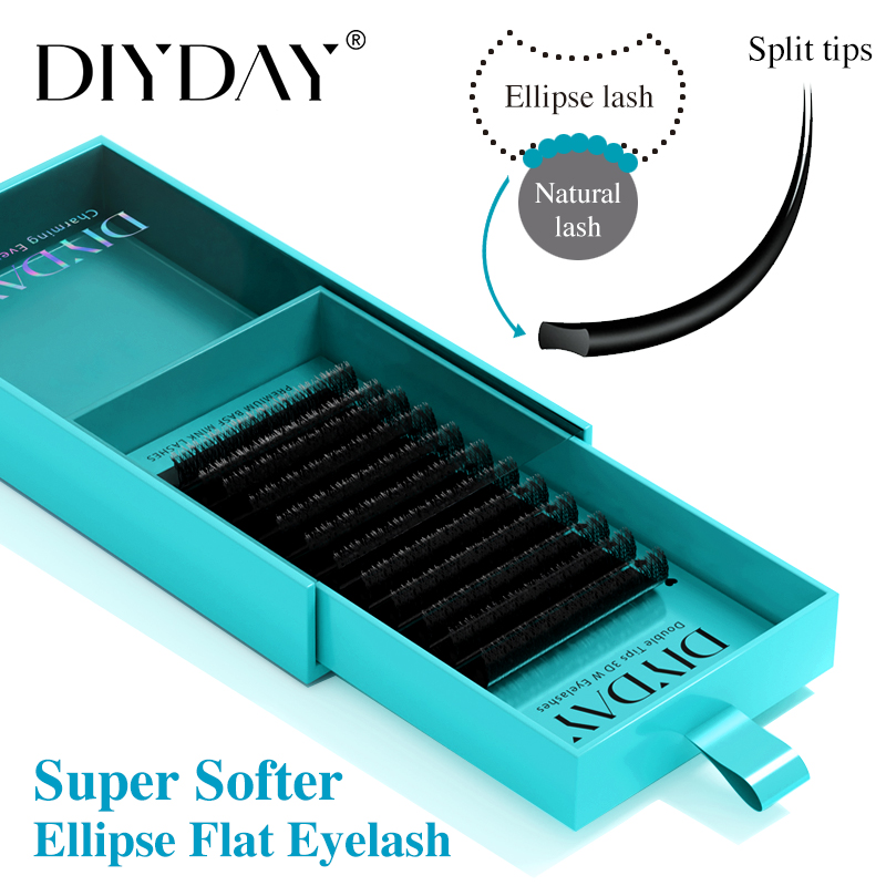 DIYDAY Ellipse Flat Eyelash Ex - Eyelash Extension Yelix ulasan dan harga