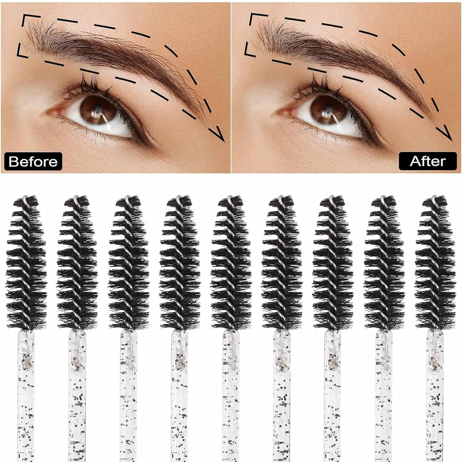100/1000 /2000pcs Disposable M - Eyelash Extension Wholesale ulasan dan harga