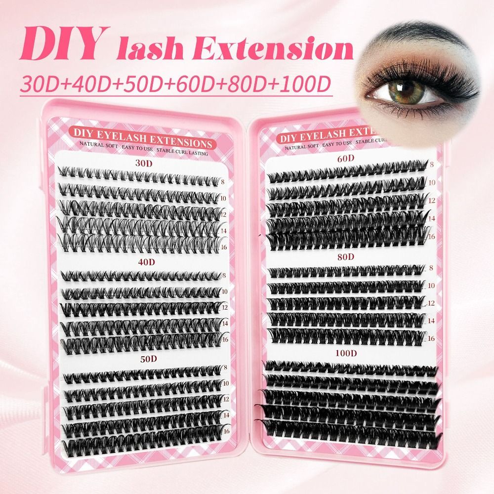 9-16mm Length False Eyelashes  - Lash Fan Volume ulasan dan harga