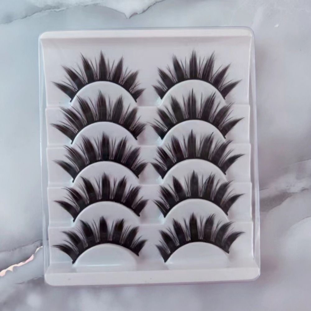 Natural Wet Look Manga Lashes  - Eyelash Extension Cat Eye Wispy ulasan dan harga