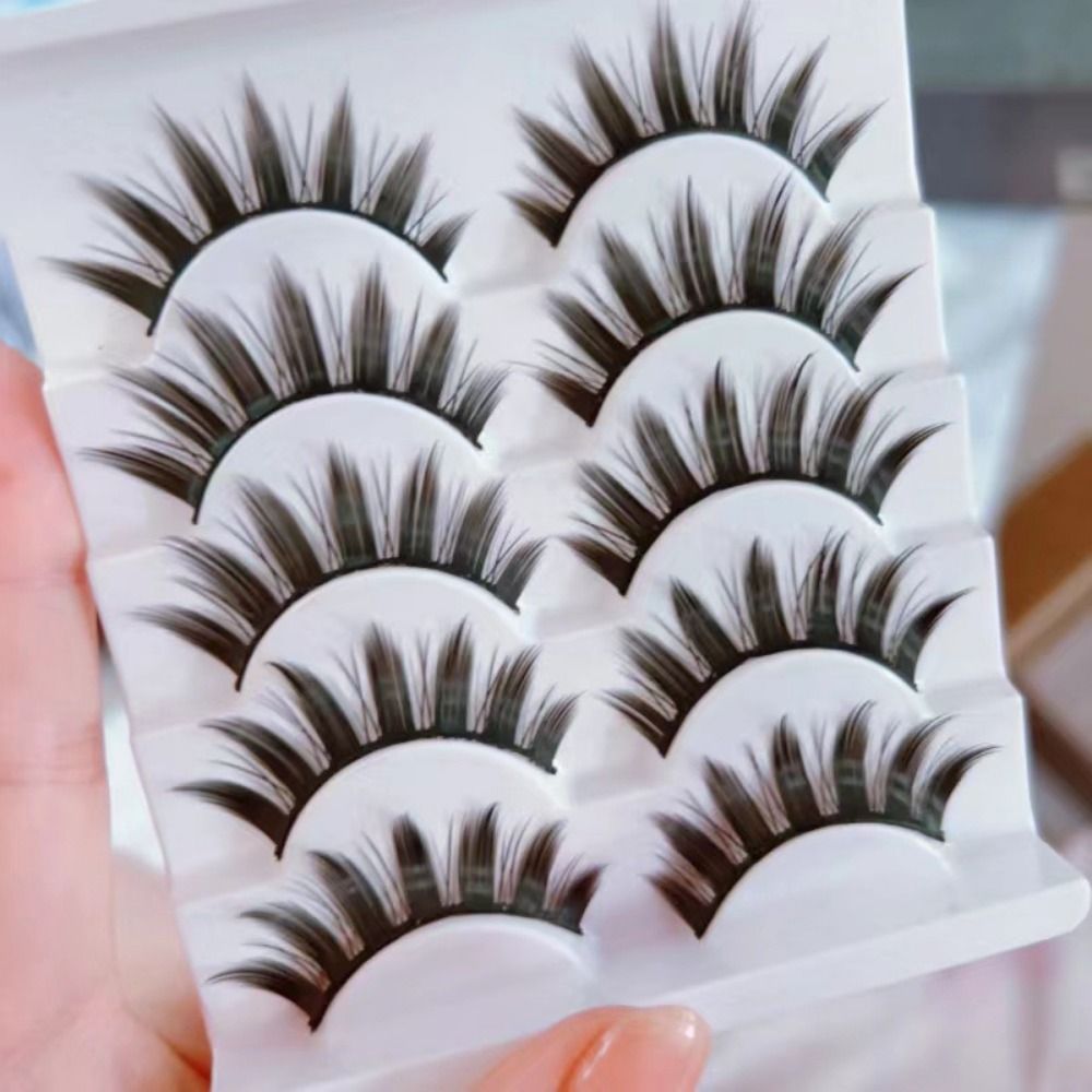 Natural Wet Look Manga Lashes  - Eyelash Extension Cat Eye Wispy ulasan dan harga