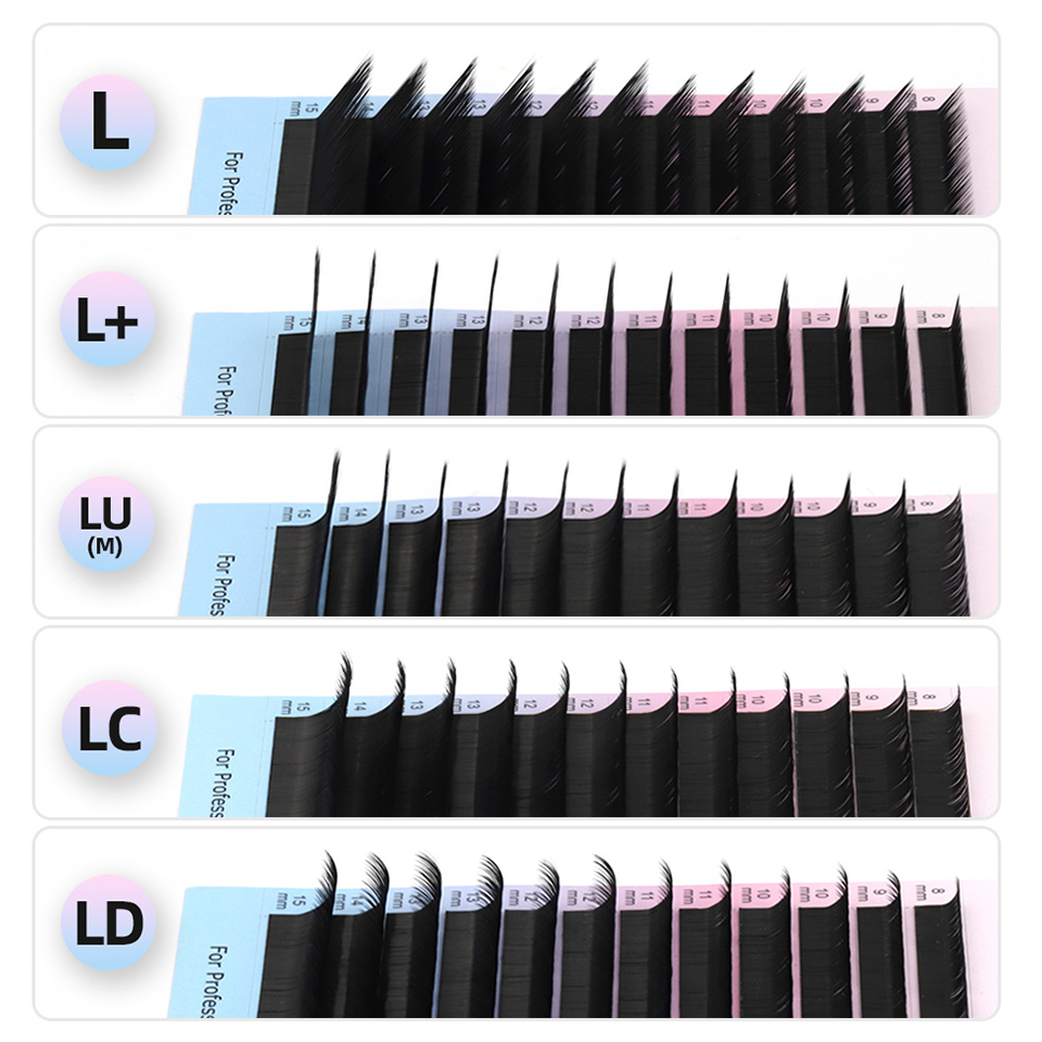 RUJADE L L+ LC LD LU(M) Curl I - Eyelash Extension Yelix ulasan dan harga
