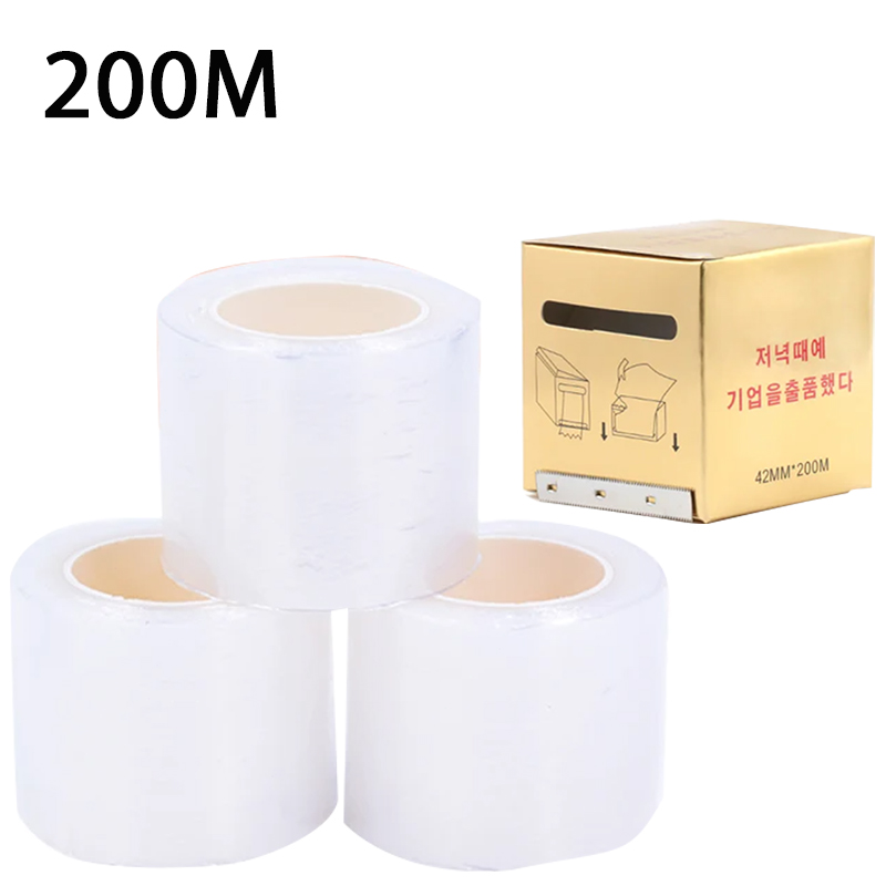 200m Transparent Makeup Film L - Eyelash Extension Maps ulasan dan harga