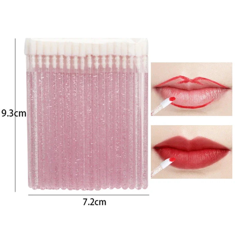 Brushes Lip 100PCS Disposable  - Eyelash Extension Wholesale ulasan dan harga